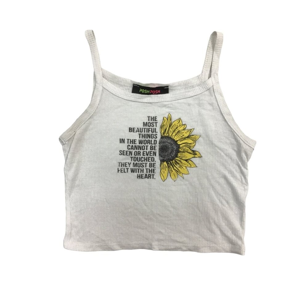 Women’s cute cropped tank top #1902